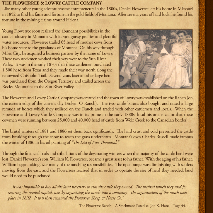 The Flowerree and Lowry Cattle Company
